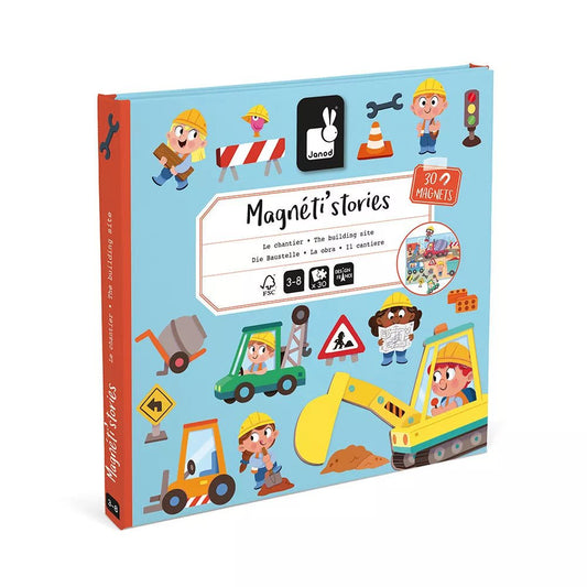 JUEGO MAGNÉTICO MAGNETI'STORIES JANOD ·LA OBRA· - Happy Moments Baby