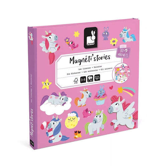 JUEGO MAGNÉTICO MAGNETI'STORIES JANOD ·LOS UNICORNIOS· - Happy Moments Baby
