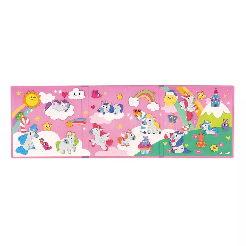 JUEGO MAGNÉTICO MAGNETI'STORIES JANOD ·LOS UNICORNIOS· - Happy Moments Baby