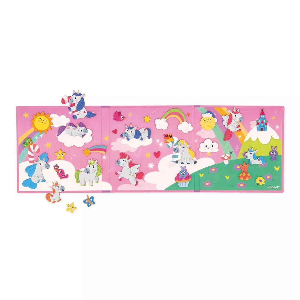 JUEGO MAGNÉTICO MAGNETI'STORIES JANOD ·LOS UNICORNIOS· - Happy Moments Baby