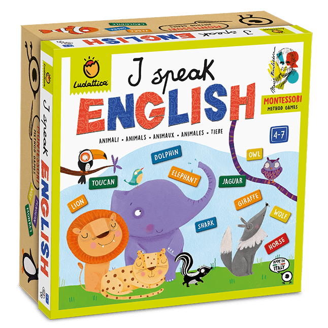 JUEGO MONTESSORI LUDATTICA ·I SPEAK ENGLISH· - Happy Moments Baby