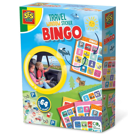 JUEGO PARA EL COCHE ·BINGO DE VIAJE· - Happy Moments Baby