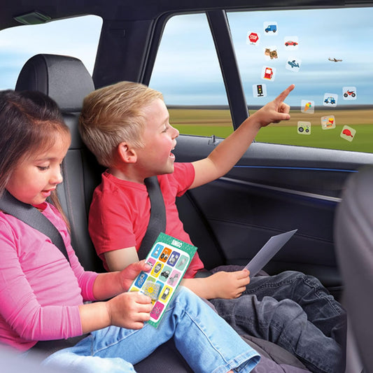 JUEGO PARA EL COCHE ·BINGO DE VIAJE· - Happy Moments Baby