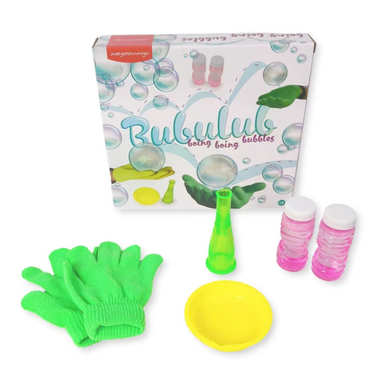 JUEGO POMPAS DE JABÓN ·BLUBULUB BOING BUBBLES· - Happy Moments Baby