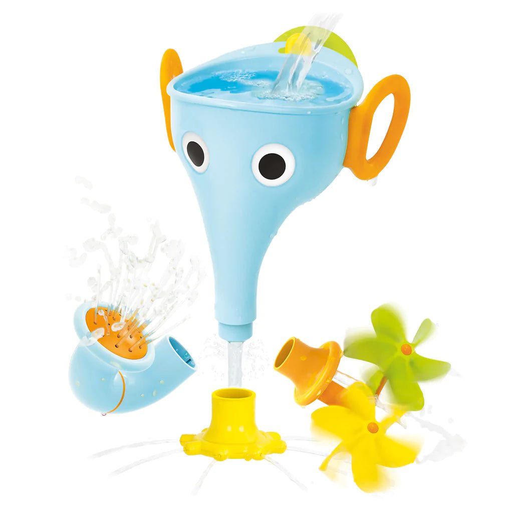 JUGUETE DE BAÑO ·ELEFANTE AZUL· - Happy Moments Baby