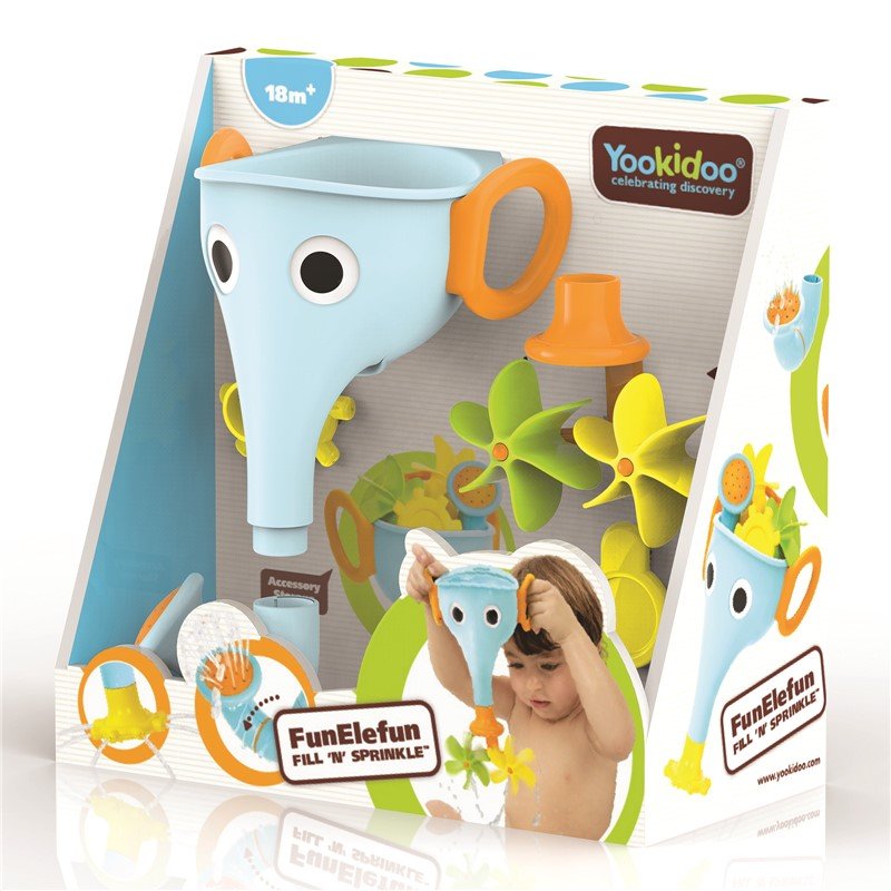 JUGUETE DE BAÑO ·ELEFANTE AZUL· - Happy Moments Baby
