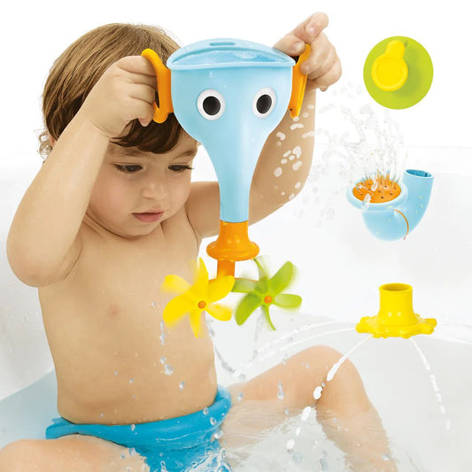 JUGUETE DE BAÑO ·ELEFANTE AZUL· - Happy Moments Baby