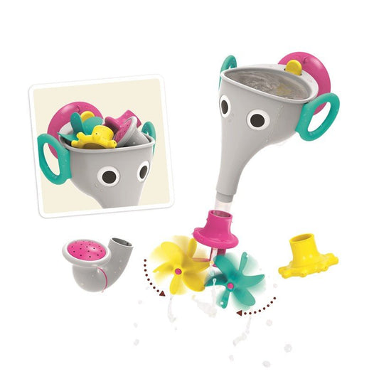 JUGUETE DE BAÑO ·ELEFANTE ROSA· - Happy Moments Baby