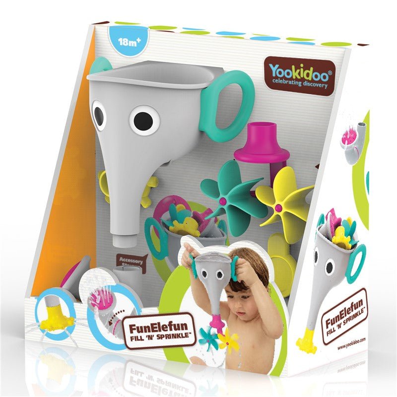 JUGUETE DE BAÑO ·ELEFANTE ROSA· - Happy Moments Baby