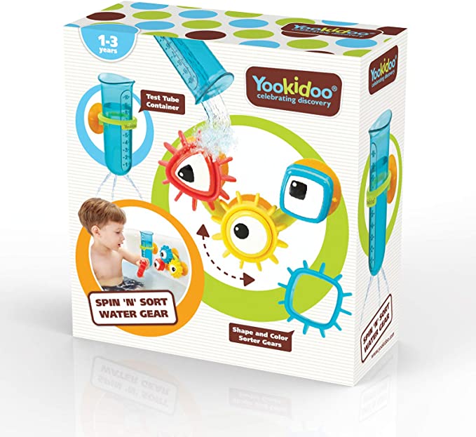 JUGUETE DE BAÑO ·ENCAJA Y GIRA· - Happy Moments Baby