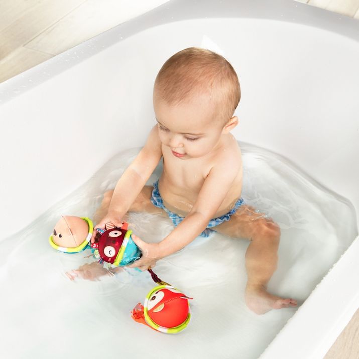 JUGUETE DE BAÑO LILLIPUTIENS ·3 PELOTAS JOE· - Happy Moments Baby