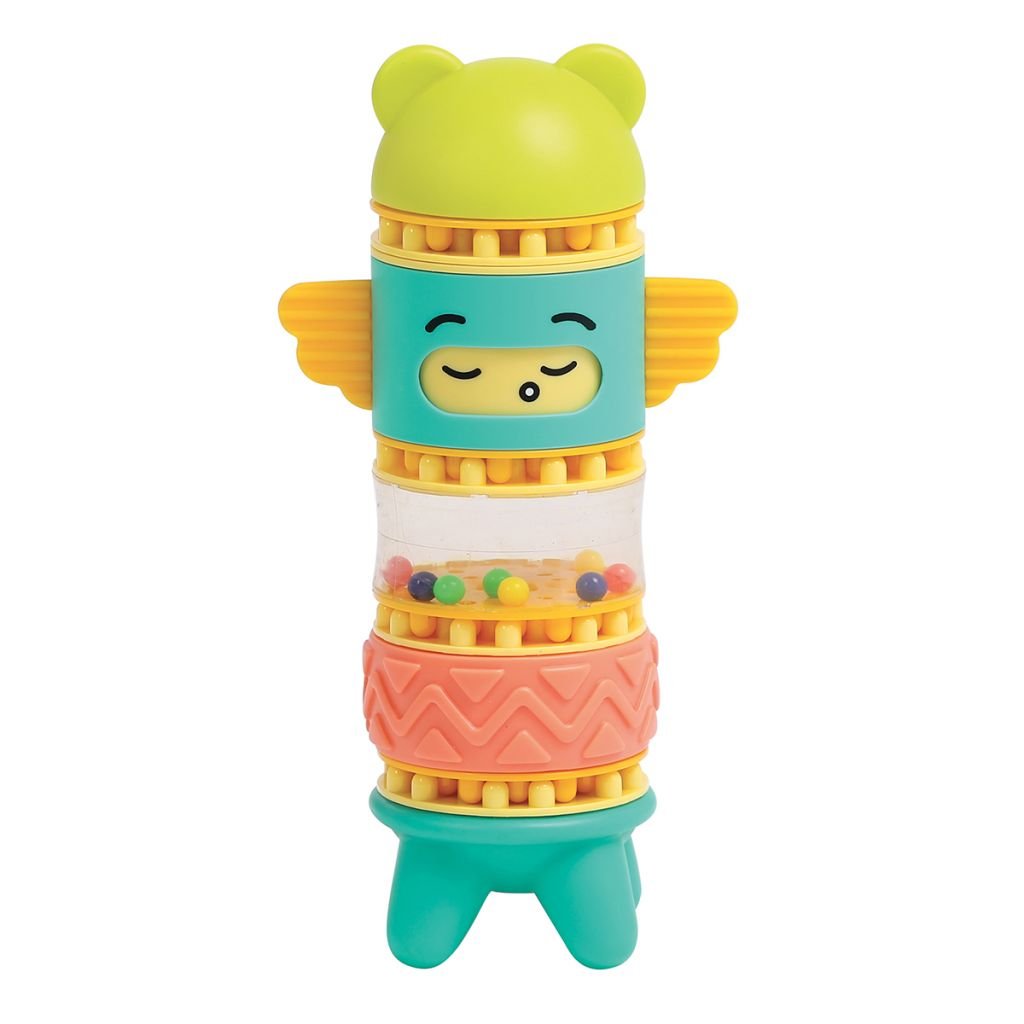 JUGUETE DE CONSTRUCCIÓN ·TÓTEM PEEKABOO· - Happy Moments Baby