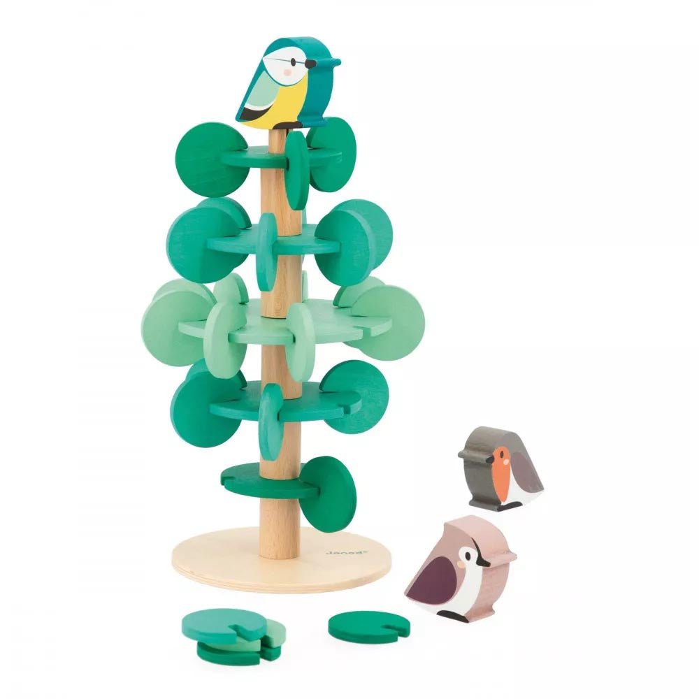 JUGUETE DE MADERA JANOD ·ÁRBOL PARA MONTAR· - Happy Moments Baby