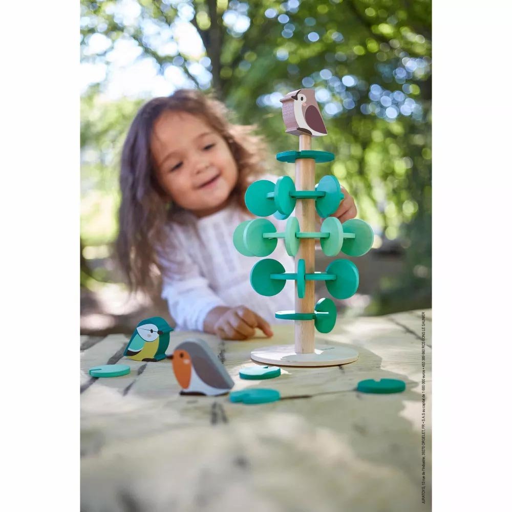 JUGUETE DE MADERA JANOD ·ÁRBOL PARA MONTAR· - Happy Moments Baby