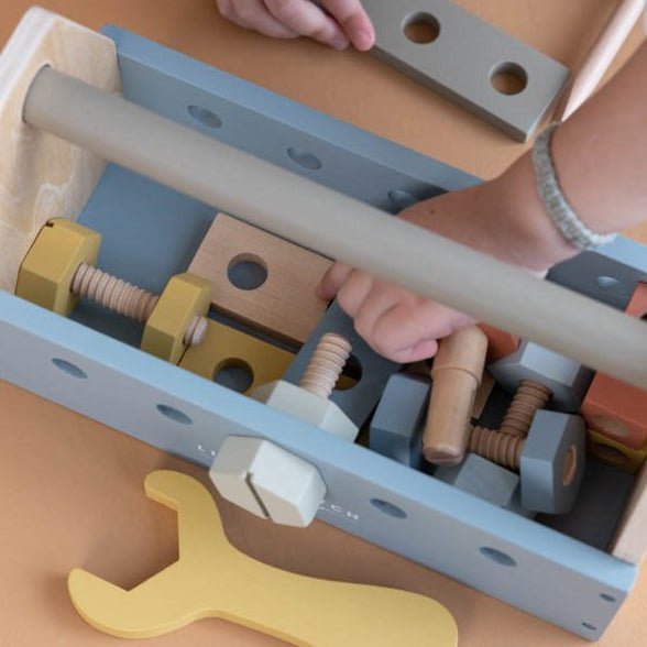 JUGUETE DE MADERA LITTLE DUTCH ·CAJA DE HERRAMIENTAS· - Happy Moments Baby