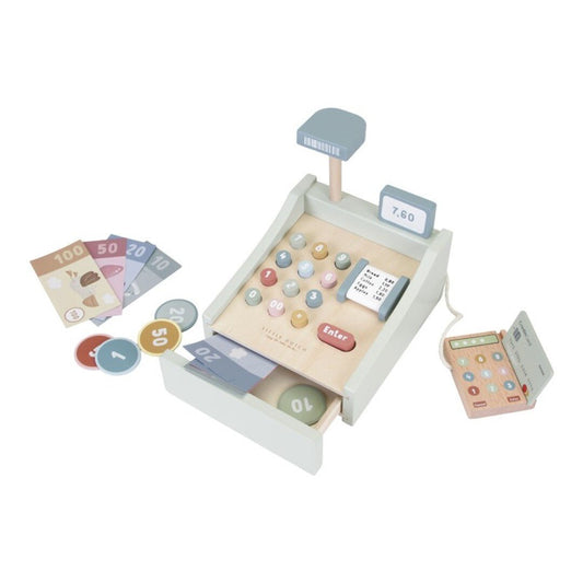 JUGUETE DE MADERA LITTLE DUTCH ·CAJA REGISTRADORA· - Happy Moments Baby