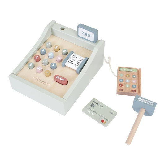 JUGUETE DE MADERA LITTLE DUTCH ·CAJA REGISTRADORA· - Happy Moments Baby