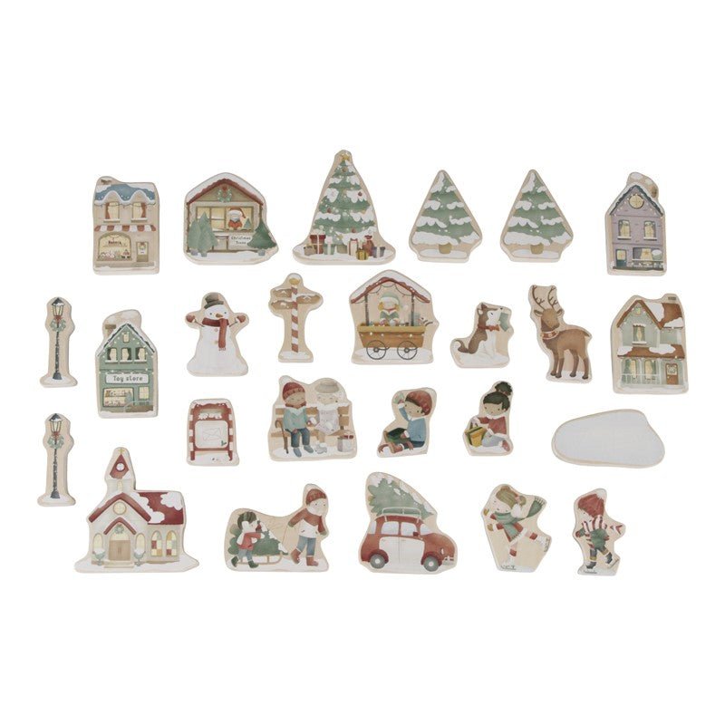 JUGUETE DE MADERA LITTLE DUTCH ·CALENDARIO ADVIENTO NAVIDAD· - Happy Moments Baby