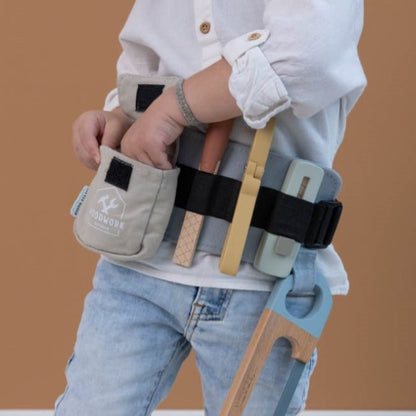JUGUETE DE MADERA LITTLE DUTCH ·CINTURÓN DE HERRAMIENTAS· - Happy Moments Baby