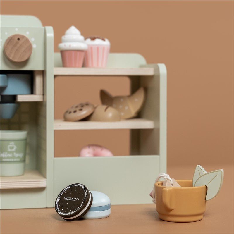 JUGUETE DE MADERA LITTLE DUTCH ·COFFEE CORNER· - Happy Moments Baby