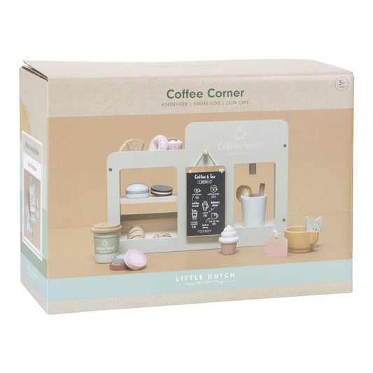 JUGUETE DE MADERA LITTLE DUTCH ·COFFEE CORNER· - Happy Moments Baby