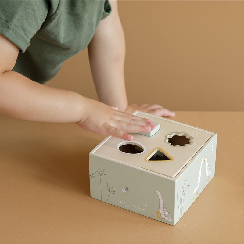 JUGUETE DE MADERA LITTLE DUTCH ·ENCAJABLE DE FORMAS OCAS· - Happy Moments Baby