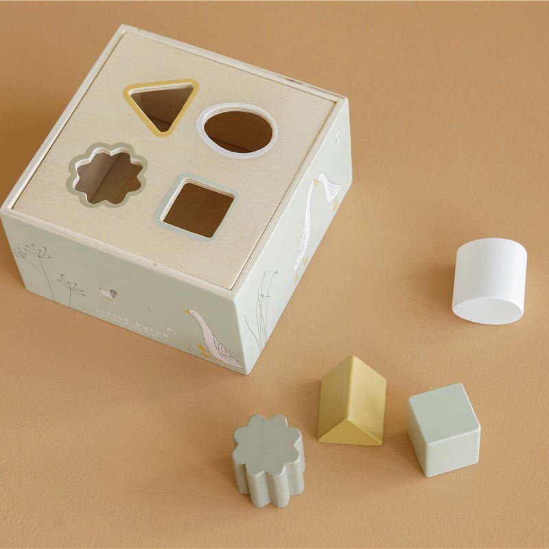 JUGUETE DE MADERA LITTLE DUTCH ·ENCAJABLE DE FORMAS OCAS· - Happy Moments Baby