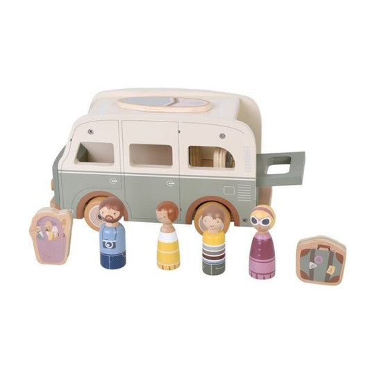 JUGUETE DE MADERA LITTLE DUTCH ·FURGONETA RETRO· - Happy Moments Baby