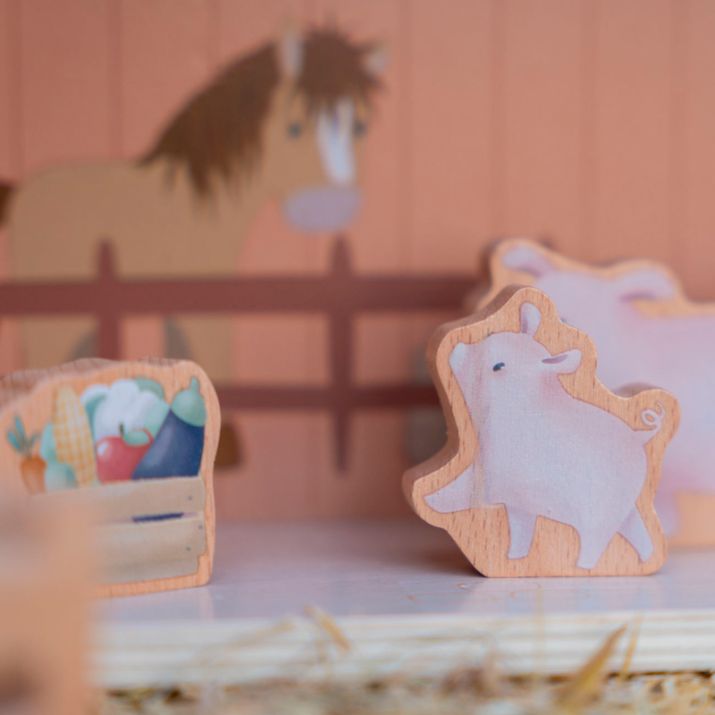 JUGUETE DE MADERA LITTLE DUTCH ·GRANJA CASA DE MUÑECAS· - Happy Moments Baby