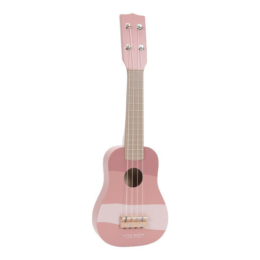 JUGUETE DE MADERA LITTLE DUTCH ·GUITARRA ROSA· - Happy Moments Baby