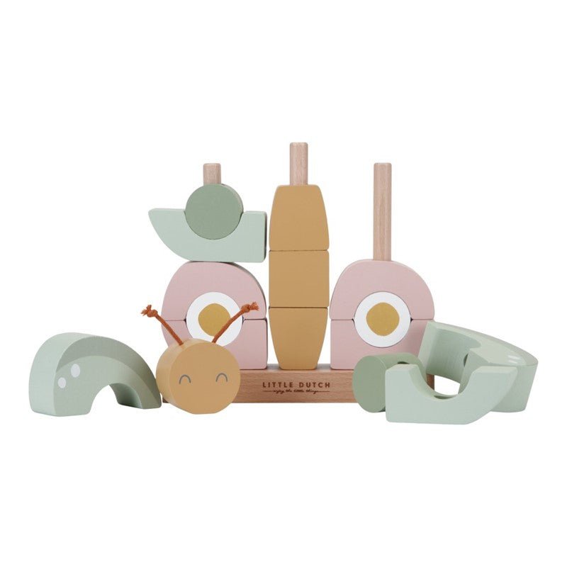 JUGUETE DE MADERA LITTLE DUTCH ·MARIPOSA APILABLE· - Happy Moments Baby