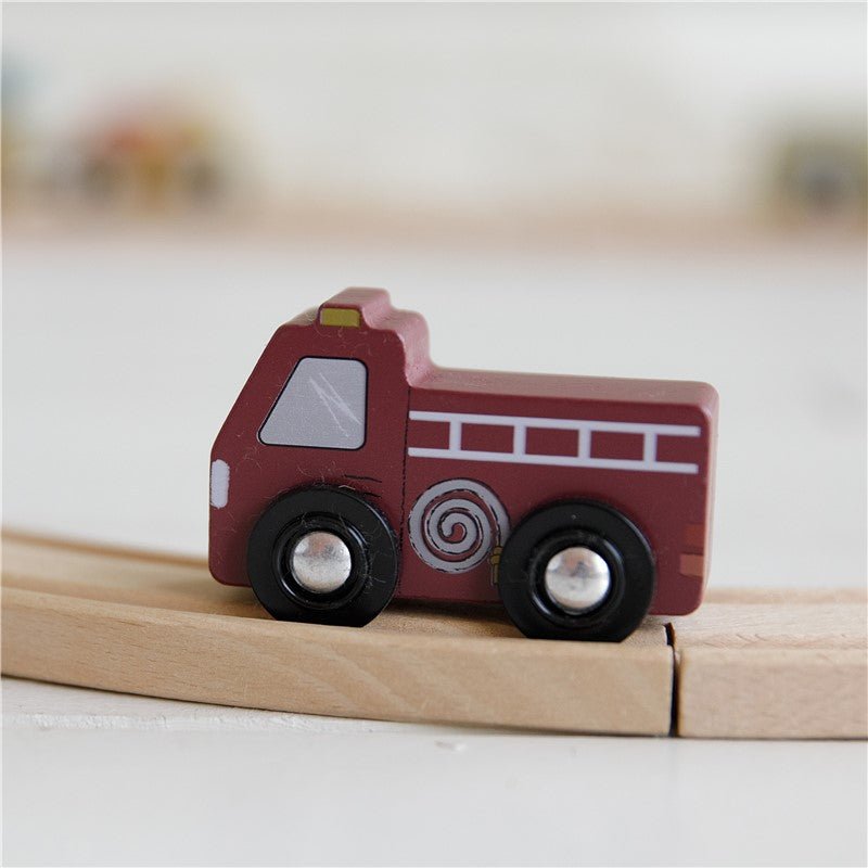 JUGUETE DE MADERA LITTLE DUTCH ·PACK DE VEHÍCULOS· - Happy Moments Baby