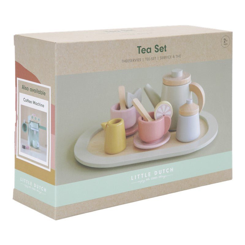 JUGUETE DE MADERA LITTLE DUTCH ·SET DE TÉ· - Happy Moments Baby