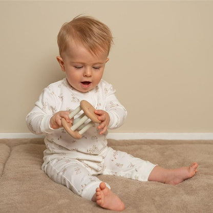 JUGUETE DE MADERA LITTLE DUTCH ·SONAJERO ROLLER BABY BUNNY· - Happy Moments Baby