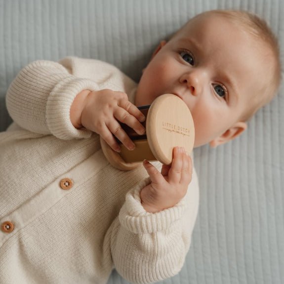 JUGUETE DE MADERA LITTLE DUTCH ·SONAJERO ROLLER VINTAGE· - Happy Moments Baby