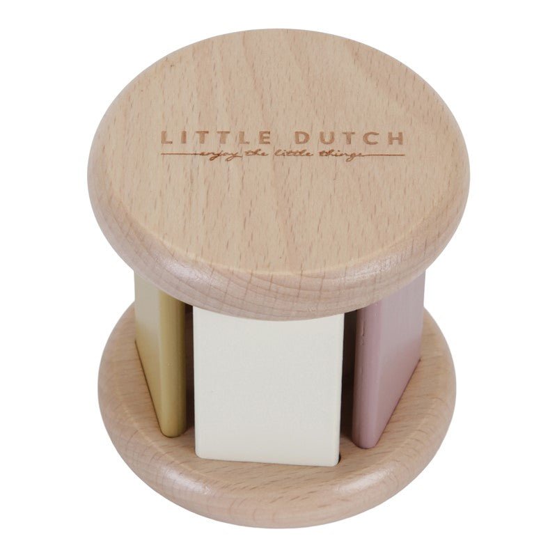 JUGUETE DE MADERA LITTLE DUTCH ·SONAJERO ROLLER VINTAGE· - Happy Moments Baby