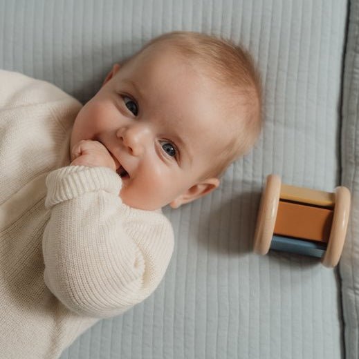 JUGUETE DE MADERA LITTLE DUTCH ·SONAJERO ROLLER VINTAGE· - Happy Moments Baby