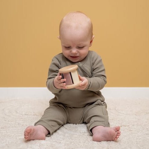 JUGUETE DE MADERA LITTLE DUTCH ·SONAJERO ROLLER VINTAGE· - Happy Moments Baby