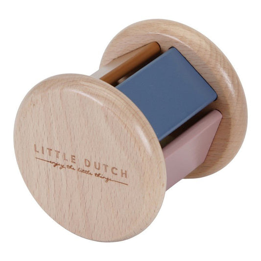 JUGUETE DE MADERA LITTLE DUTCH ·SONAJERO ROLLER VINTAGE· - Happy Moments Baby