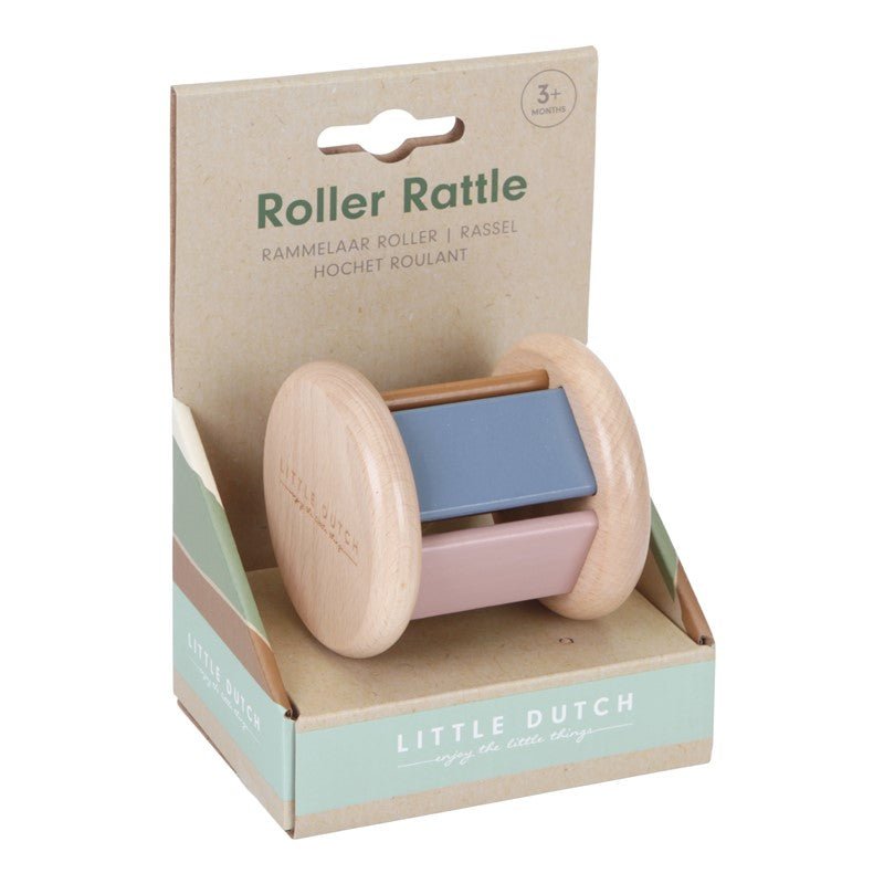 JUGUETE DE MADERA LITTLE DUTCH ·SONAJERO ROLLER VINTAGE· - Happy Moments Baby