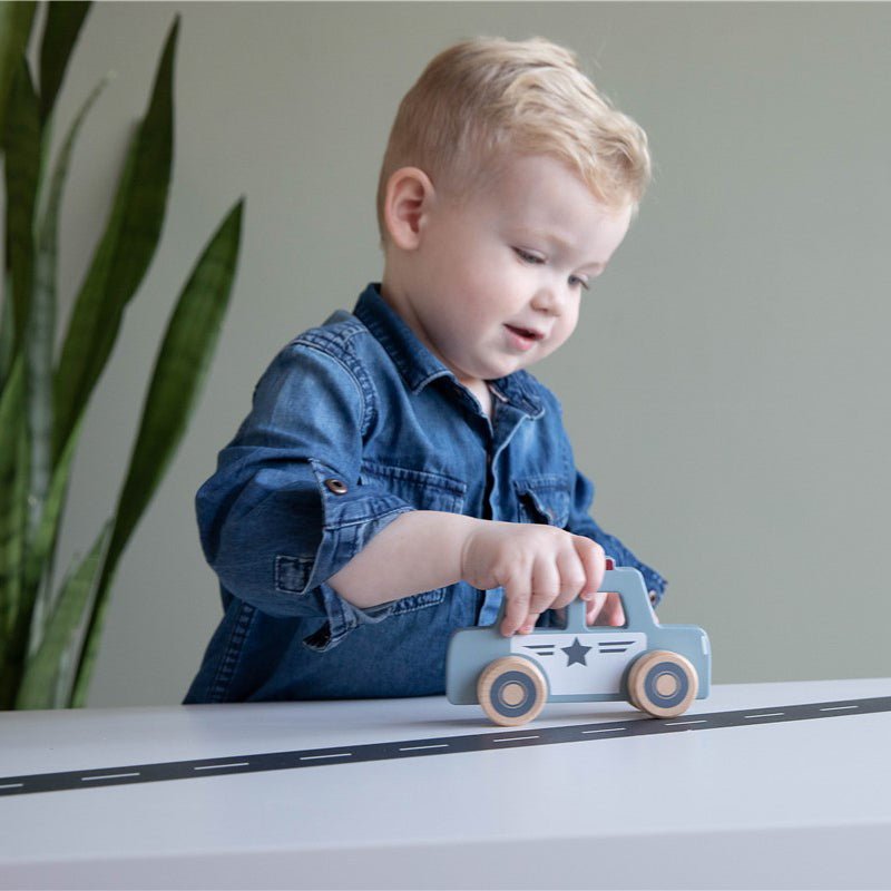 JUGUETE DE MADERA LITTLE DUTCH ·VEHÍCULOS EMERGENCIA· - Happy Moments Baby
