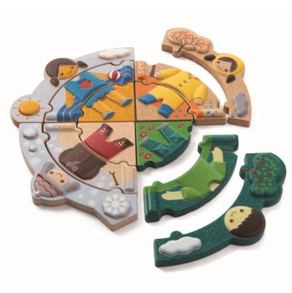 JUGUETE DE MADERA PLAN TOYS ·¿QUÉ TIEMPO HACE HOY?· - Happy Moments Baby