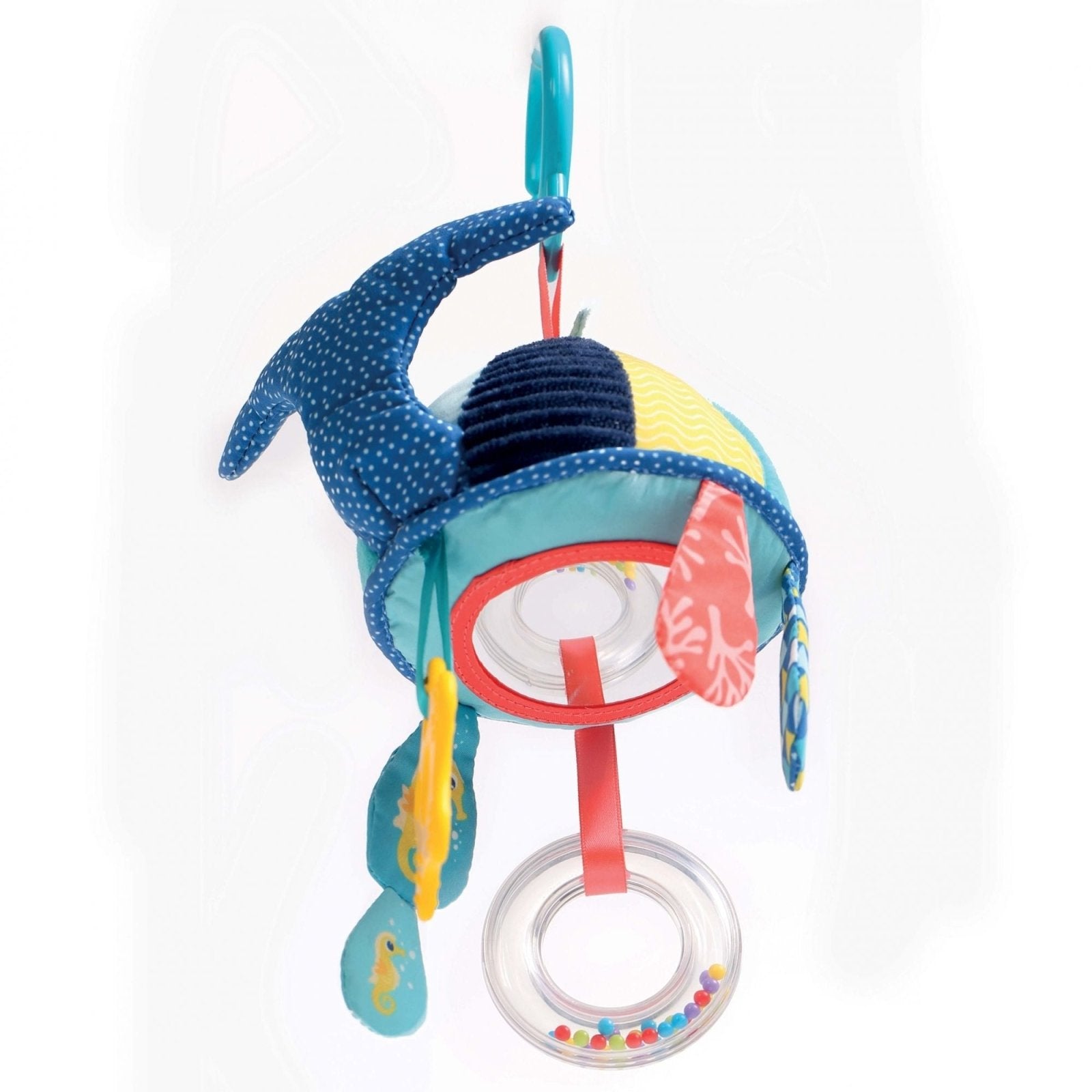 JUGUETE DE TELA ·BALLENA DE ACTIVIDADES· - Happy Moments Baby