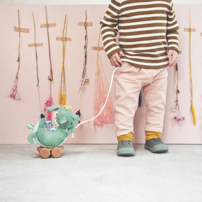 JUGUETE DE TELA LILLIPUTIENS ·ARRASTRE PARA TIRAR JOE· - Happy Moments Baby