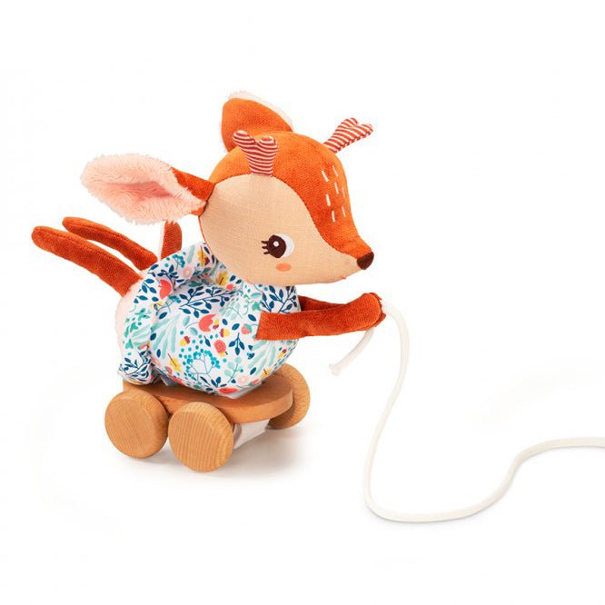 JUGUETE DE TELA LILLIPUTIENS ·ARRASTRE PARA TIRAR STELLA· - Happy Moments Baby