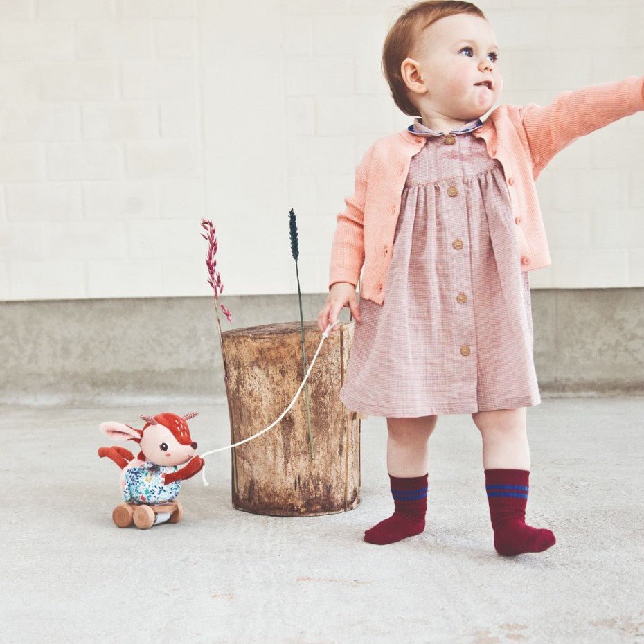 JUGUETE DE TELA LILLIPUTIENS ·ARRASTRE PARA TIRAR STELLA· - Happy Moments Baby