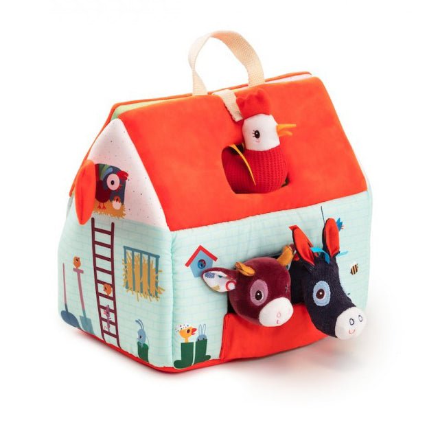 JUGUETE DE TELA LILLIPUTIENS ·MI PRIMERA GRANJA· - Happy Moments Baby