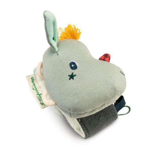 JUGUETE DE TELA LILLIPUTIENS ·PULSERA SONAJERO JOE· - Happy Moments Baby