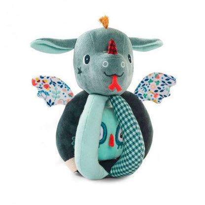 JUGUETE DE TELA LILLIPUTIENS ·SONAJERO CON ASAS JOE EL DRAGÓN· - Happy Moments Baby