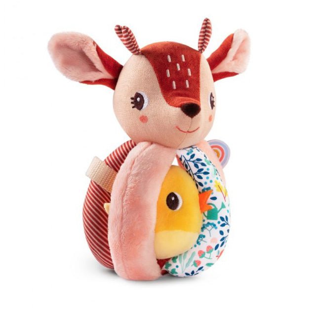 JUGUETE DE TELA LILLIPUTIENS ·SONAJERO CON ASAS STELLA· - Happy Moments Baby